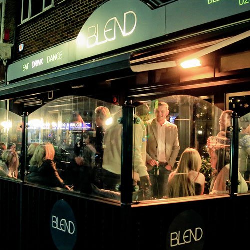 Outside of Blend in Bexleyheath, Kent